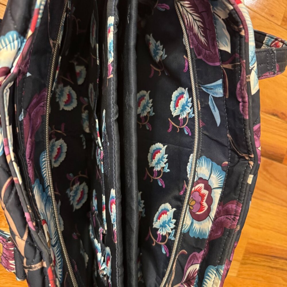 Vera Bradley Mayfair in Bloom Tote - Picture 6 of 11